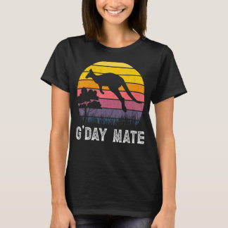 Kangaroo Australia G Day Mate Australia Symbol Wom T-shirt