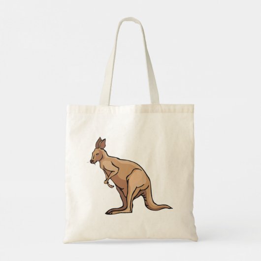 Kangaroo Australian Wildlife Canvas tas (Achterkant)