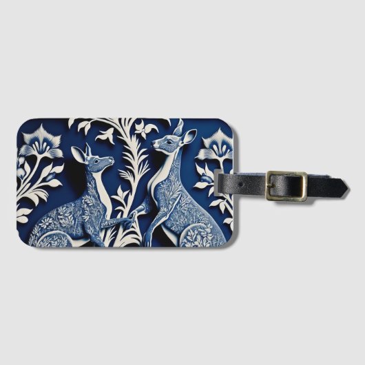 Kangaroo Bagagelabel (Voorkant (horizontaal))