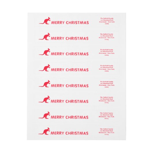 Kangaroo Beer, Australische kerst (Vel)