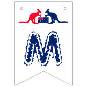 Kangaroo Beer, Australische vlag, kerstfeest Vlaggetjes (Eerste vlag)