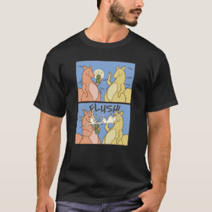 Kangaroo bier grappige strip t-shirt