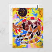 Kangaroo briefkaart (Voorkant / Achterkant)