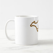 Kangaroo Café Mug (Gauche)