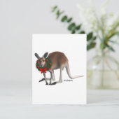 Kangaroo - carte de vacances (Debout devant)