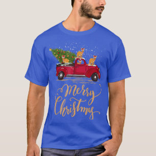 Kangaroo Drift Kerstmis Truck Kangaroo Chr T-shirt