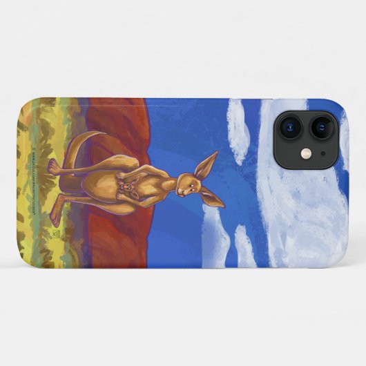 Kangaroo Electronics Case-Mate iPhone Case (Achterkant (horizontaal))