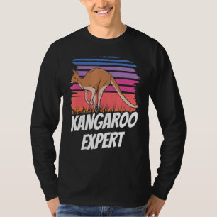 Kangaroo Expert Australia Kangaroos Animal T-shirt