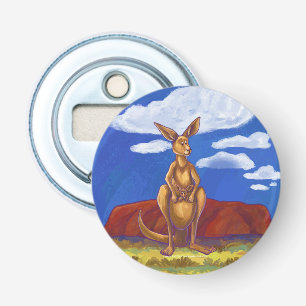 Kangaroo Gifts & Accessoires Button Flesopener