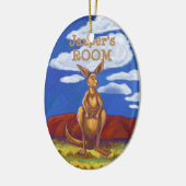 Kangaroo Gifts & Accessoires Keramisch Ornament (Links)