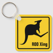 Kangaroo Icon-Sleutelhanger Sleutelhanger (Voorkant)
