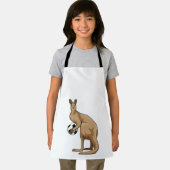 Kangaroo in de sport schort (Insitu)