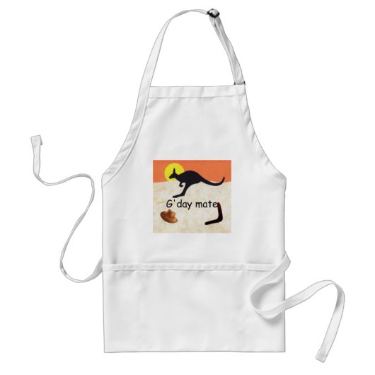 Kangaroo Jillo Standaard Schort (Voorkant)