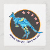 kangaroo kaart (Voorkant)