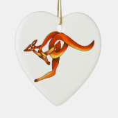 Kangaroo Keramisch Ornament (Rechts)
