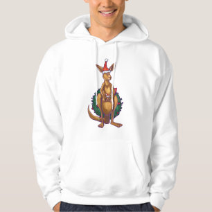 Kangaroo kerstSterrennacht Hoodie