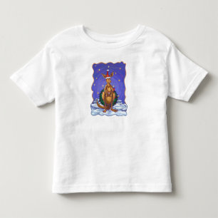 Kangaroo kerstSterrennacht Kinder Shirts