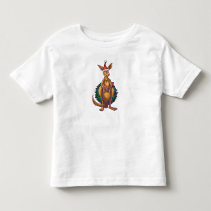 Kangaroo kerstSterrennacht Kinder Shirts