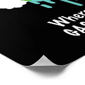 Kangaroo Methane Fart Poster (Hoek)