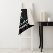 Kangaroo Methane Fart Sherpa Deken (In situ)