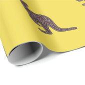 Kangaroo Mosaic Cadeaupapier (Rol Hoek)