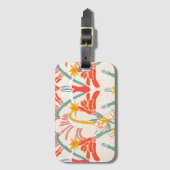 Kangaroo Paw Bagagelabel (Voorkant (verticaal))