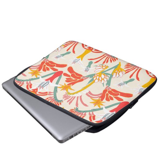 Kangaroo Paw Laptop Sleeve (Voorkant onderkant)