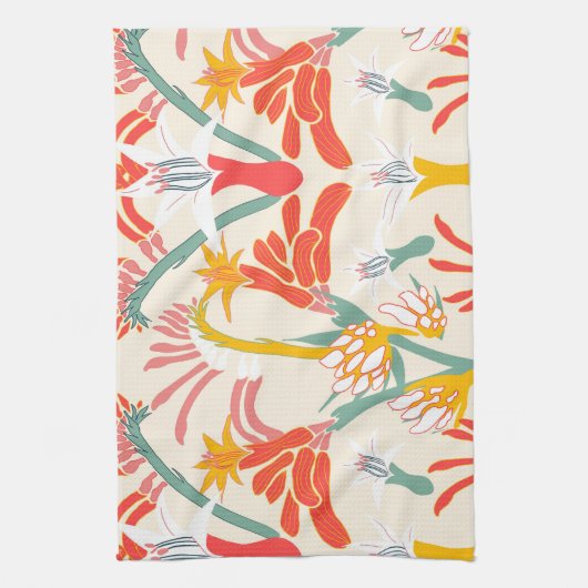 Kangaroo Paw Tea Toowel Theedoek (Verticaal)