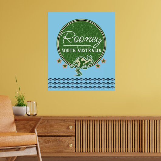 kangaroo poster (Woonkamer 2)