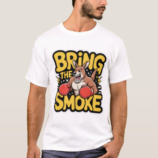 KANGAROO READY FOR SMOKE T-SHIRT