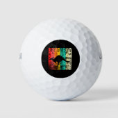 Kangaroo Retro Golfballen (Voorkant)