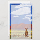 Kangaroo Stationery Briefpapier (Voorkant / Achterkant)