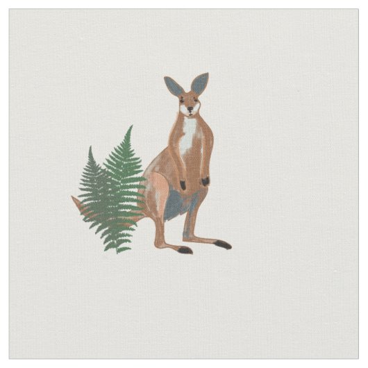 Kangaroo Stof (Close Up)