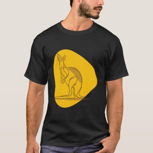 Kangaroo T-shirt (Voorkant)