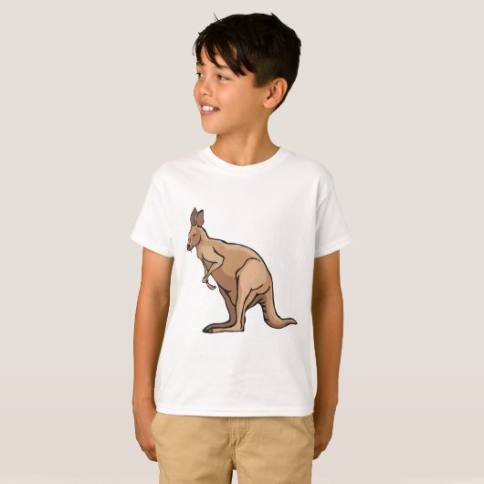Kangaroo T-shirt (Voorkant volledig)
