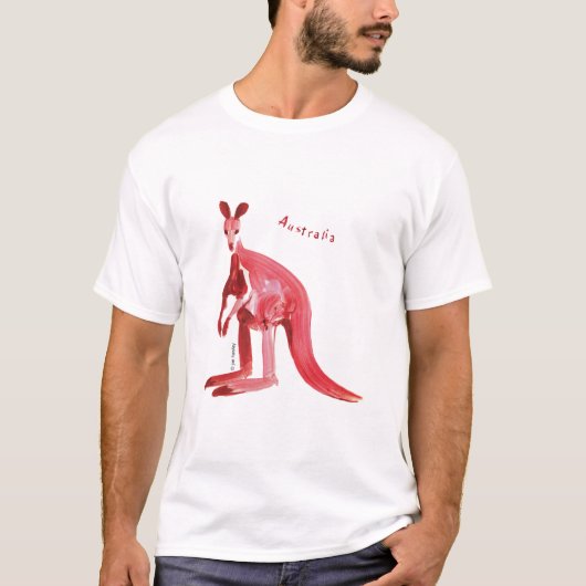Kangaroo T-shirt (Voorkant)