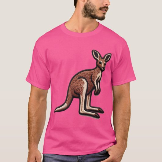 Kangaroo T-shirt (Voorkant)