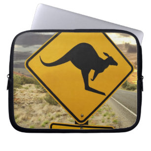 Kangaroo-teken, Australië Laptop Sleeve