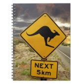 Kangaroo-teken, Australië Notitieboek (Voorkant)