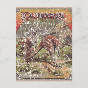 Kangaroo Tobacco 1900 Briefkaart