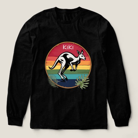 kangaroo Tri-Blend shirt (Voorkant)