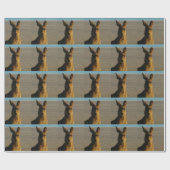 Kangaroos Cadeaupapier (Vlak)