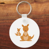 Kangaroos Sleutelhanger (Voorkant)