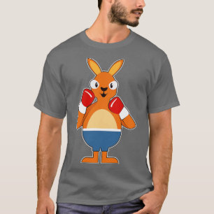 Kangoeroe als Bokser met Bokshandschoenen 1 T-shirt