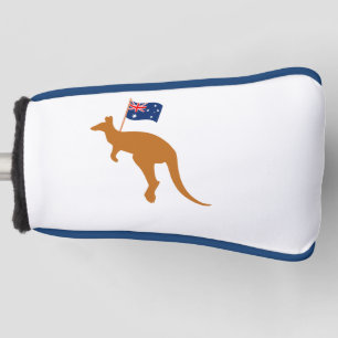 Kangoeroe Australië Vlag putter Golfheadcover