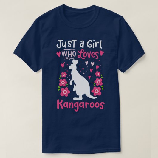 Kangoeroe Australisch Australië Kangoeroe Lover T-shirt (Design voorkant)