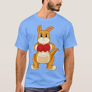 Kangoeroe Bokshandschoenen Boksen T-shirt