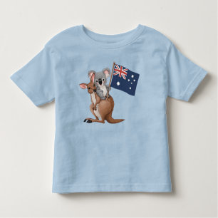 Kangoeroe en Koala Kinder Shirts