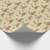 Kangoeroe Hof Cadeaupapier (Hoek)