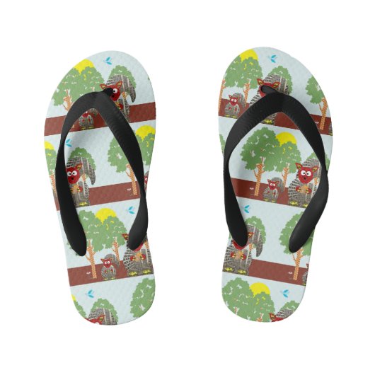 kangoeroe kinder teenslippers (Voetbed)